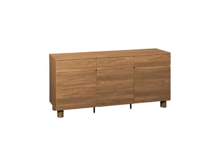sweeek - Buffet décor bois 3 tiroirs 3 portes 160cm AYANA