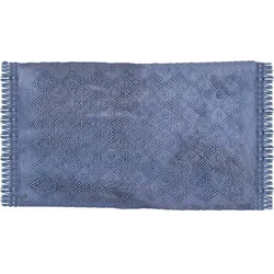 Tom Tailor Teppich Vintage Wash Fring denim 70 x 160 cm