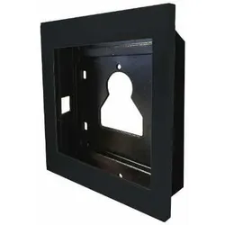 Comelit UT9161B Montagerahmen, Ultra, unterputz, 1 Modul, schwarz
