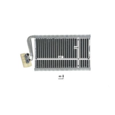 MAHLE Verdampfer, Klimaanlage BEHR HELLA SERVICE *** PREMIUM LINE AE 167 000P für Mercedes