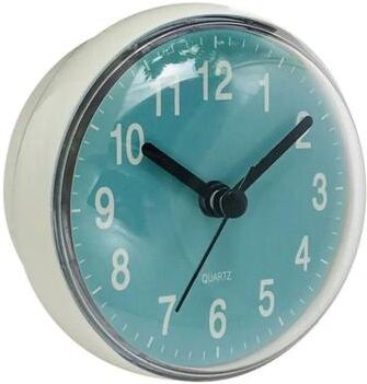 Uplift Picks Mini Waterproof Suction Bathroom Clock For Easy Time Checking Anywhere Indoors c