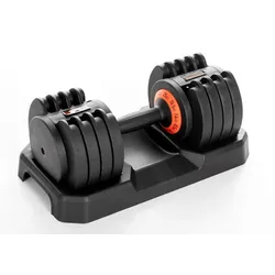 HC Sports Verstellbare Kurz- Hantel, 25 kg - Rot