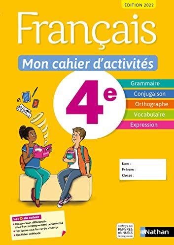 Cazanove, Cécile de - Français 4e : mon cahier d'activités - Preis vom 17.10.2026 19:25:27 h