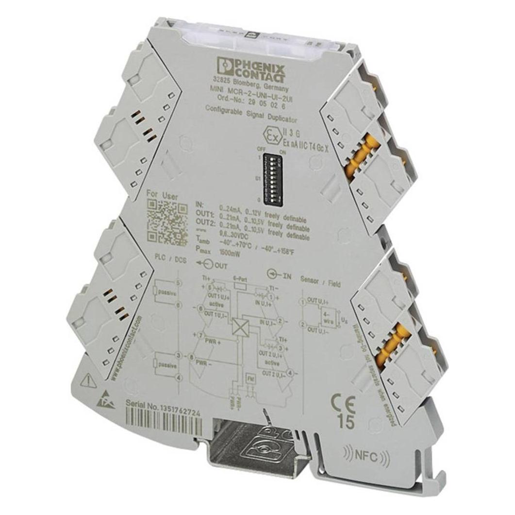 Phoenix Contact MINI MCR-2-UNI-UI-2UI-PT (2905028)