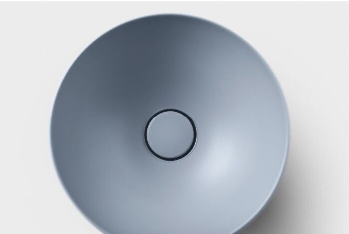 Alape Terra Schalenbecken 3901000083 Ø 360 mm,  137 mm, nordic matt, ohne Hahnloch/Überlauf