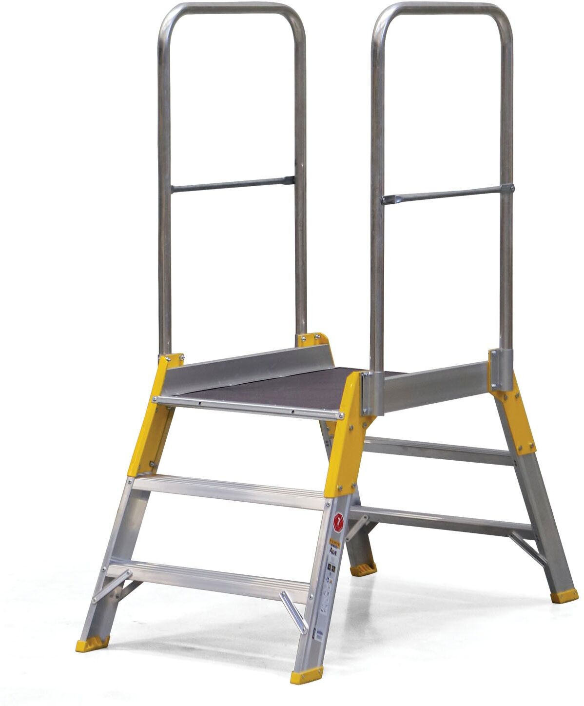 B2B Partner Podestleiter ALVE FORTE, 2x3 Sprossen, Plattformhöhe 0,62 m