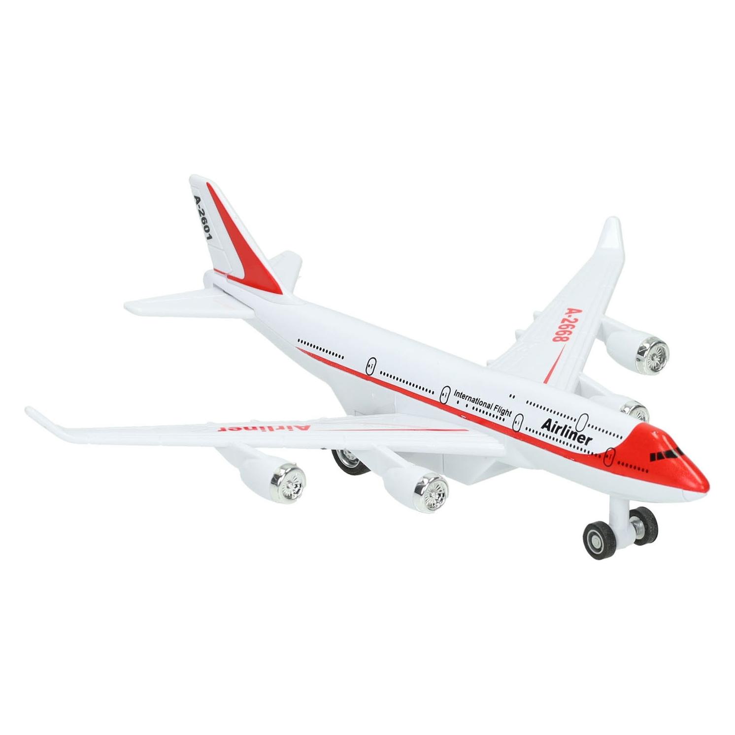 Sombo 2-Play Metall-Rückziehflugzeug - 16 cm (73036616)
