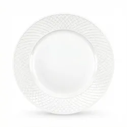 Wilmax England Wilmax Speiseteller 25,5 cm Weiß Porzellan GIFT PACK, 1er Set