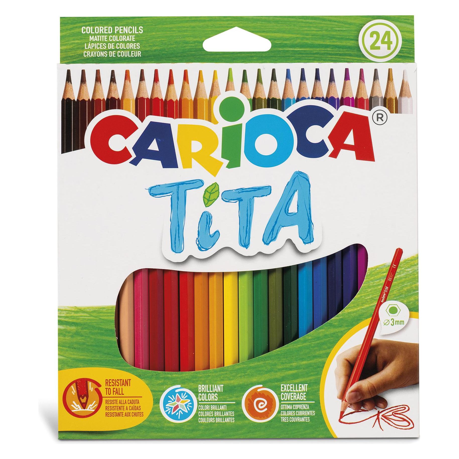 Carioca Farbstift Tita E-24 (24x) (42794)