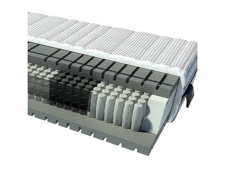 Boxxx Taschenfederkernmatratze, H3, Füllung: Schaumstoff, Polyurethan (Pur), Taschenfederkern, 140x200 cm, Oeko-Tex® Standard 100, Bezug abnehmbar/waschbar, alternative Größen erhältlich, Wendematratze, Schlafzimmer, Matratzen Shop, Matratzen, Taschenfederkernmatratzen