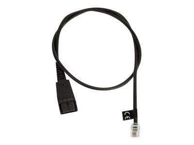 Jabra Headset-Kabel RJ-11 (M) bis Quick Disconnect (M) 8800-00-37