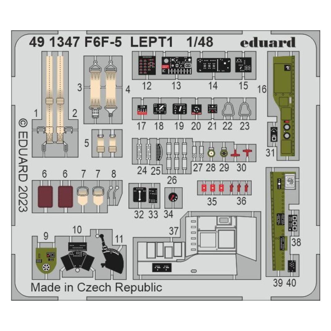 Eduard F6F-5 1/48 (491347)