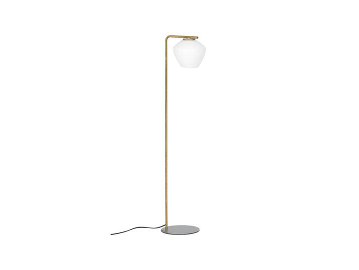 Konsthantverk Lampe sur pied DK laiton brut/blanc mat