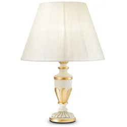 Ideal Lux Tischleuchte FIRENZE TL1 SMALL, E14, Antik weiß IDEA-012889