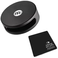 Meinl MCS1-BK Snare für Cajon mit Sitzpad, Schlagzeug Zubehör, Schwarz