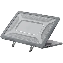 DLH Coque rigide grise pour APPLE MacBook Ai (13", Apple), Notebooktasche, Grau