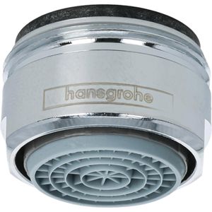hansgrohe Strahlregler Luftsprudler M24 x 1, 13085000, für Waschtisch- & Bidetarmaturen, Außengewinde 24 mm