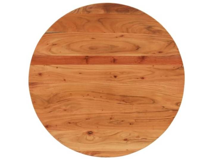 vidaXL Tischplatte Ø90x3,8 cm Rund Massivholz Akazie
