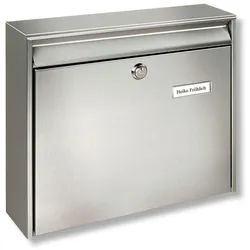 Burg Wächter Briefkasten Borkum Edelstahl 3877 Ni