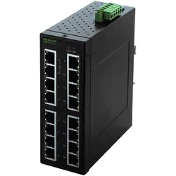 Murr Elektronik Netzwerk Switch RJ45 Murrelektronik TREE (16 Ports), Netzwerk Switch, Schwarz
