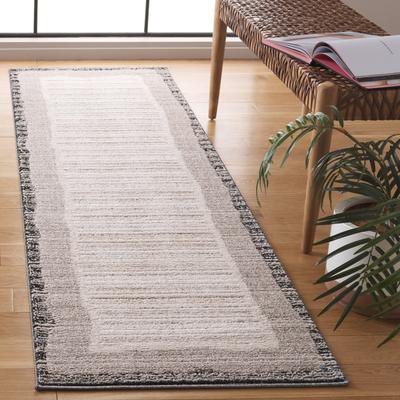 SAFAVIEH Jade Fehmije Modern Stripe Border Rug