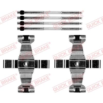 QUICK BRAKE Zubehörsatz, Scheibenbremsbelag 109-0171