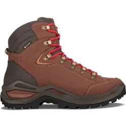 LOWA Damen STIEFEL (MID) RENEGADE 100 GTX MID, Größe 41 in Braun Braun