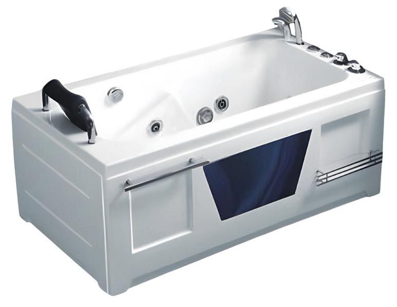 Whirlpool Blubberbad Whirlwanne Hydromassagewanne Außenwhirlpool 150x80 cm