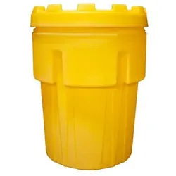 Sicherheitsfass aus Polyethylen (PE), mit UN-Zulassung und Schraubdeckel, 360 Liter Volumen
