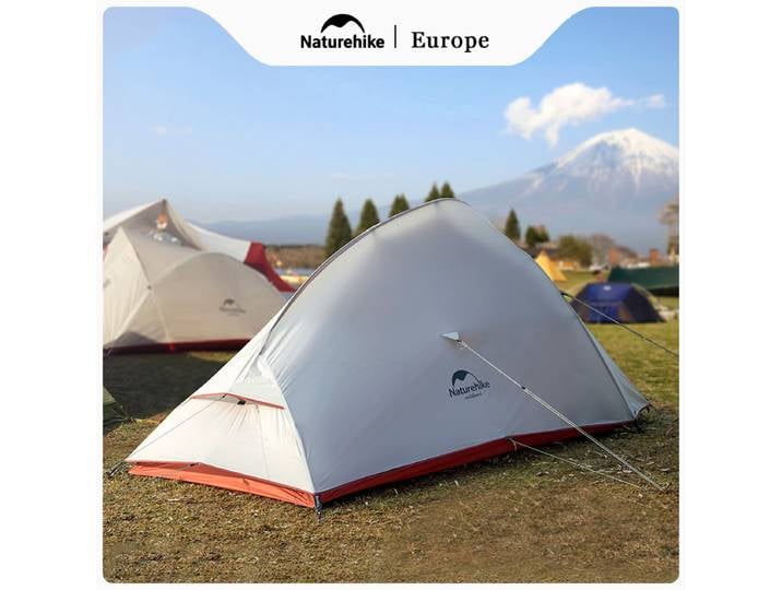 Tente Naturehike Cloud Up Pro 2 pour 3 personnes, ultralégère, 20D, tente de camping imperméable, randonnée en plein air, voyage, randonnée à vélo, cyclisme