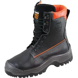 HP Autozubehör, Sicherheitsschuhe, Forstsicherheitsstiefel NoRisk Grösse 47 schwarz/orange Rindleder S3 SRC EN ISO 20345 / EN ISO 17249 (S3, 47)