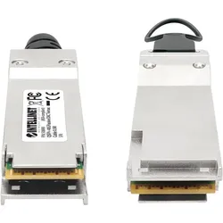 Intellinet QSFP+ 40G Passives DAC Twinax-Kabel 0,5m MSA-konf (0.50 m), Netzwerkkabel