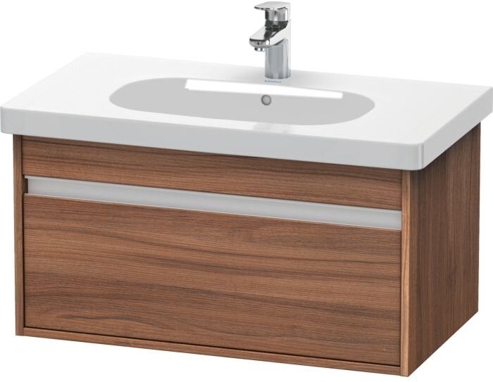 Duravit Ketho Waschtischunterschrank KT666707979 80x41x45,5 cm, Nussbaum natur, für D-Code 034285