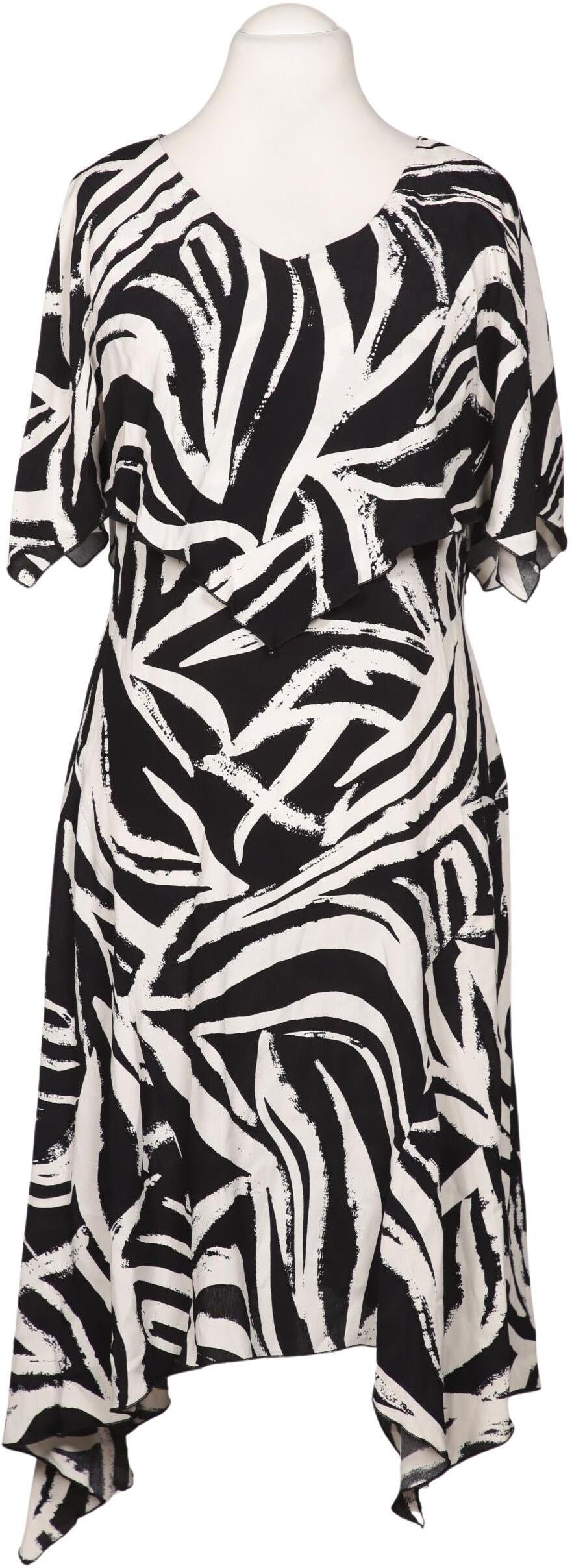 Kriss Trading Sweden Damen Kleid, Mehrfarbig, Gr. M, Viskose - Second Hand