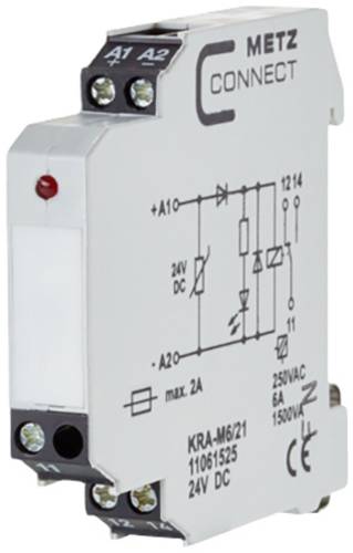 Metz Connect Koppelbaustein 24 V/DC (max) 1 Wechsler 11061525 1St.