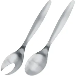 6x Metaltex Salatbesteck, Servierbesteck, Silber