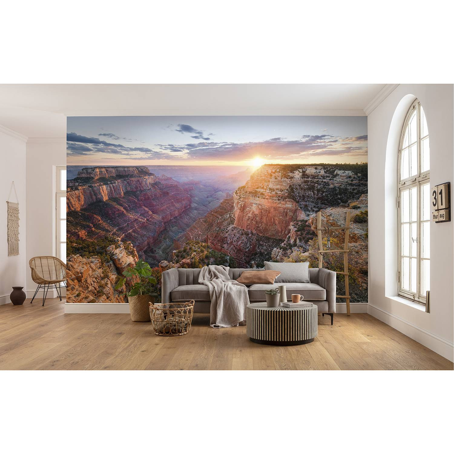 home24 Fotobehang Imperial View Multicolour B: 450 cm, H: 280 cm