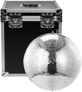 Varytec Mirror Ball 50 + Case Bundle