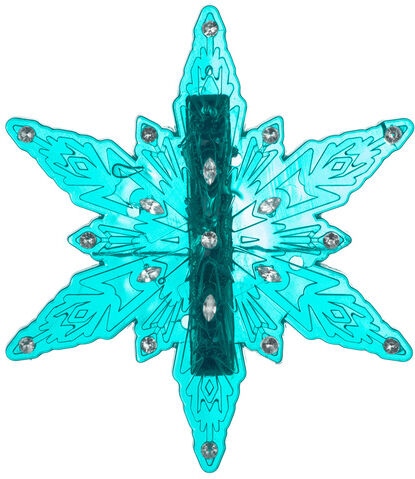Klammer "Schneeflocke"
