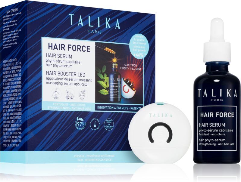 Talika Hair Force Booster ensemble pour stimuler la repousse des cheveux et renforcer les racines