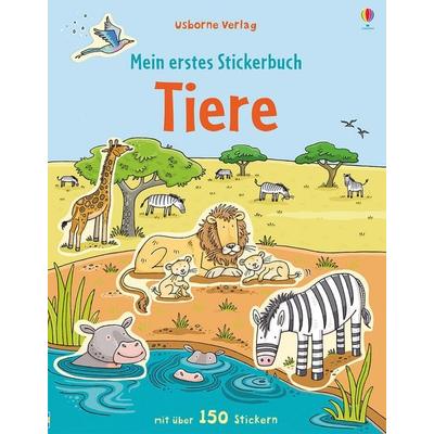 Mein erstes Stickerbuch: Tiere, Taschenbuch von Jessica Greenwell, Usborne, 978-1-78232-894-0