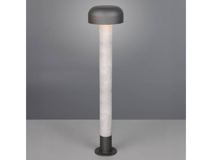 Wegeleuchte Fraser 85cm Grau/Dunkelgrau/Hellgrau