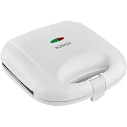 Sandwichtoaster WHITE (BHT 23,50x9x21 cm) - weiß - BHT 23,50x9x21 cm