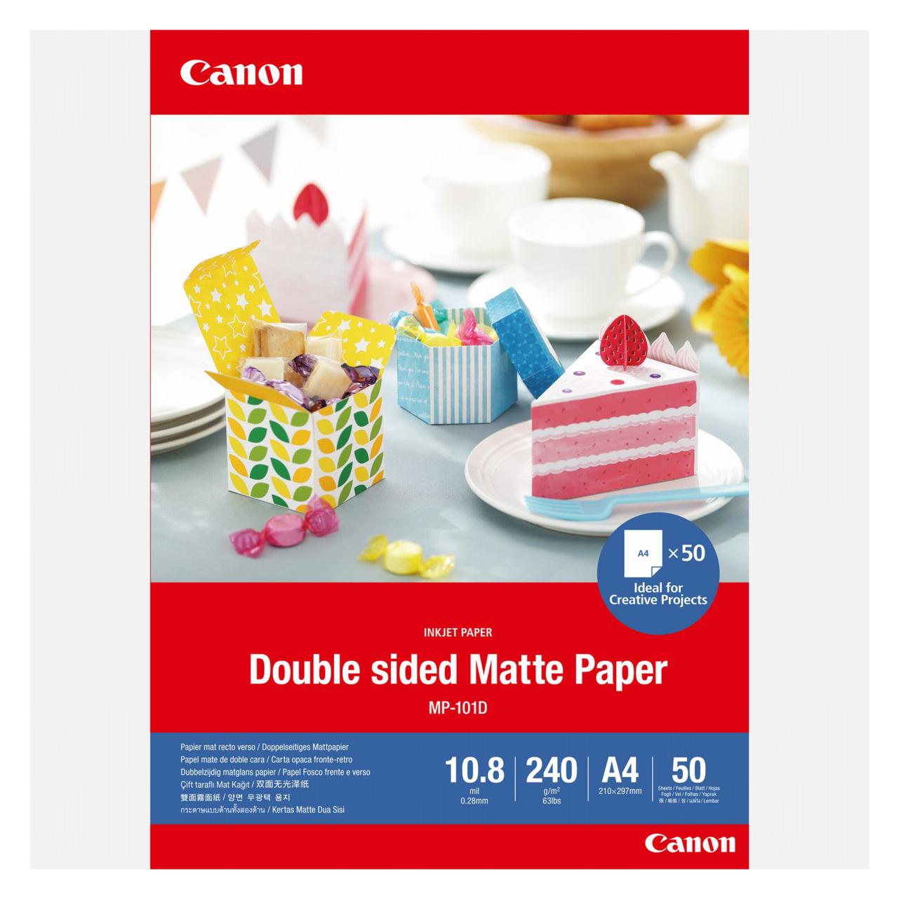 Canon Fotopapier MP-101D (240 g/m², A4, 50 Stk.) (4076C005)