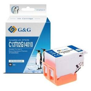 G&G kompatibel Ink mit C13T02G14010, NP-E-0202XLBK, black (BK) (45557955)