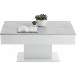 FMD Möbel, Couchtisch + Beistelltisch, Odd (100 x 100.50 x 47 cm)