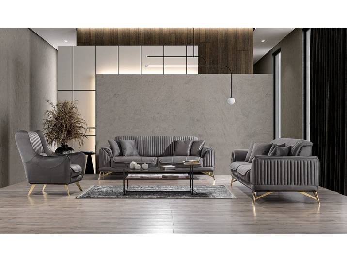 Viva Möbel Sofa MAGNUM, Luxuriöses Sofa-Set mit erstklassigem Komfort.