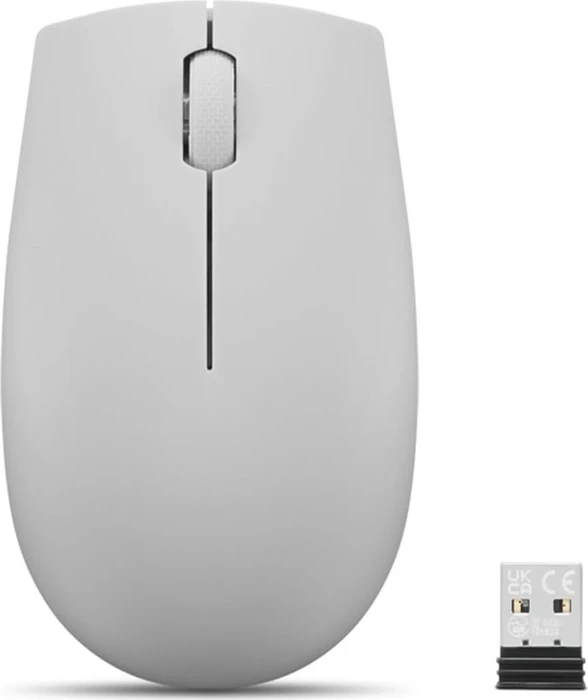 Lenovo 300 Wireless Compact Mouse (Arctic Grey)