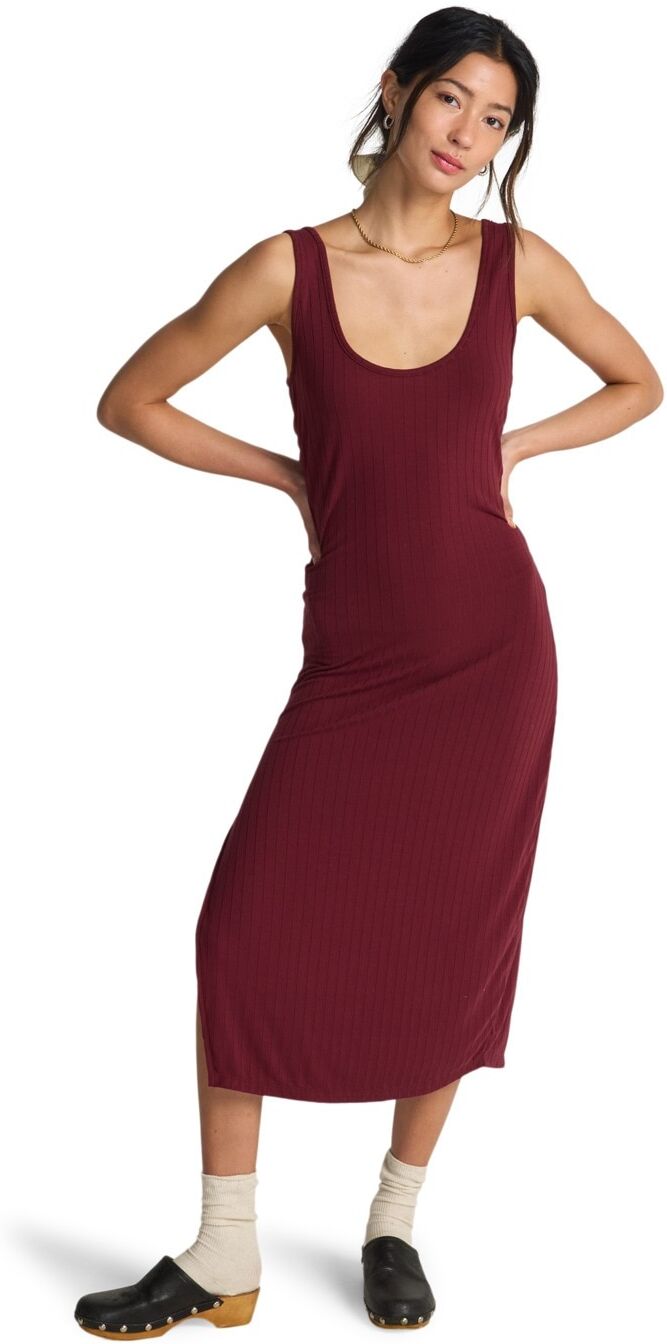 Strickkleid BILLABONG "Take A Look", Damen, Gr. S, rot (cranberry), Obermaterial: 45% Polyester, 45% Viskose, 10% Elasthan., Kleider Strickkleid