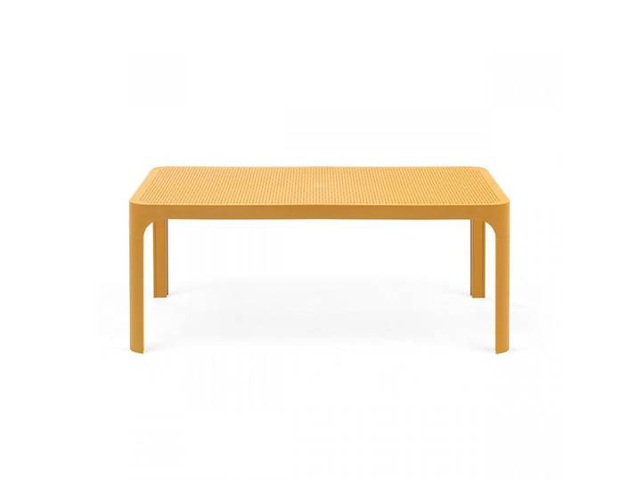 NARDI table basse pour extérieur NET TABLE 100 (Moutarde - Polypropylène PRV)